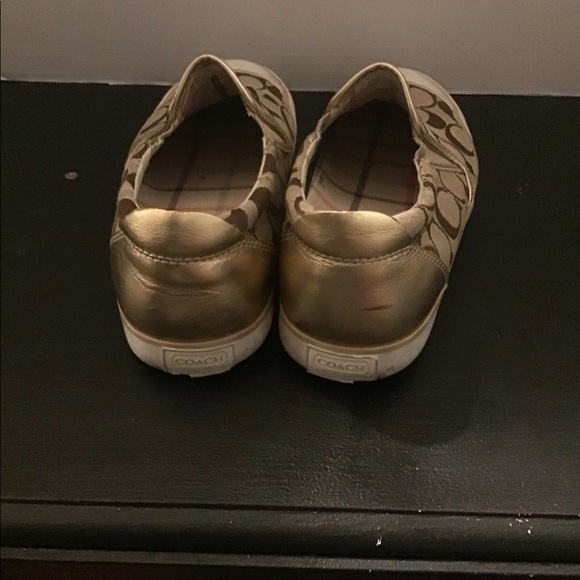 Coach Brown Beal Signature Slip on Loafer Sneakers - Picture 5 of 11